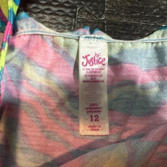 Justice Girls' Colorful Spaghetti Strap Jumpsuit - Picture 2 of 3